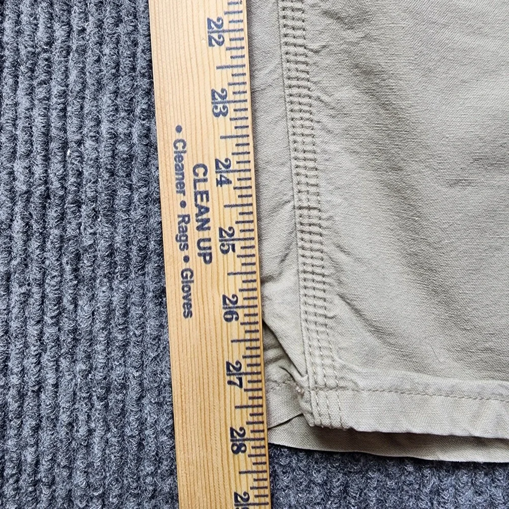 Vintage Carhartt B151 TAN Washed Canvas Work Dungarees Mens 38x30 Tan Khaki Pant